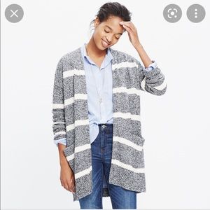 Madewell striped sweater XS